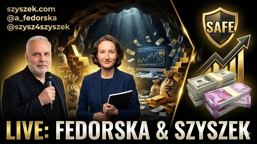 Money, dirty money, money - Live Fedorska & Szyszek w jaskiniach, SAFE i Indie USA